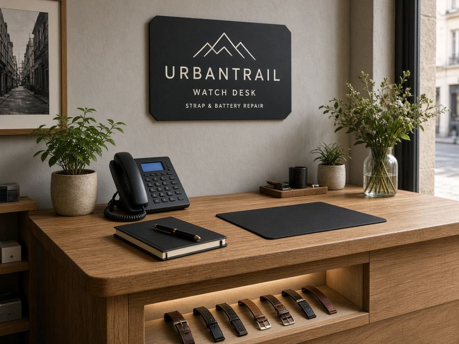 Contact desk at Urbantrail Watch Desk in Valletta